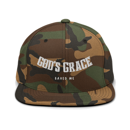 GOD's Grace Snapback Hat